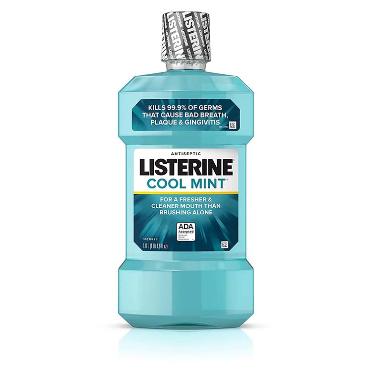 listerine cool mint antiseptic best mouthwash bad breath chatswood