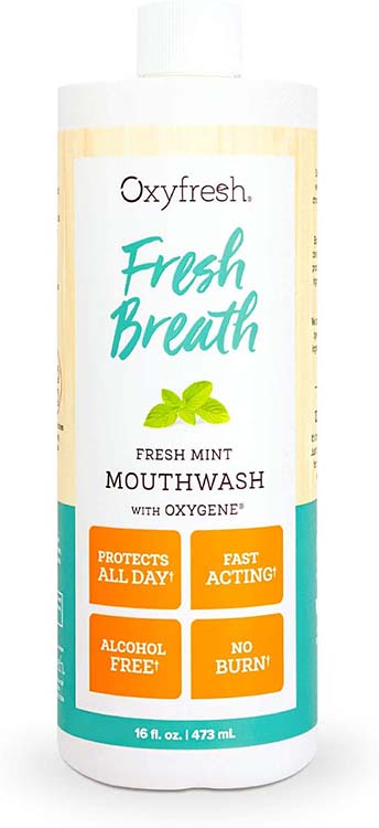 oxyfresh fresh mint best mouthwash bad breath chatswood