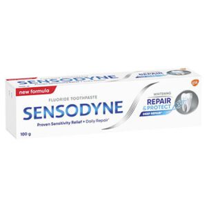 Sensodyne Sensitive Teeth Pain Repair Protect Whitening Toothpaste 100g