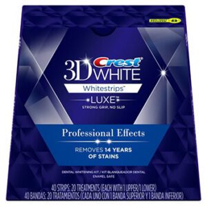 Crest 3D White Whitestrips Professional Effects 