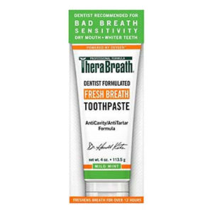 TheraBreath toothpaste 